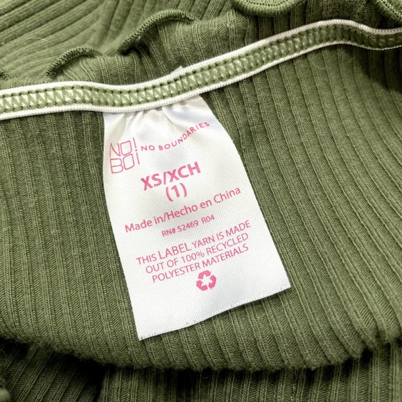 Green Strap Dress made from recycled materials - Picture 6 of 7